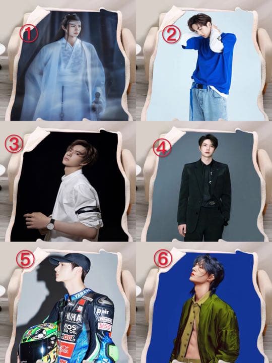 王一博 陳情令 ブランケット 100×150cm 2層厚み 冬向け 肖戦