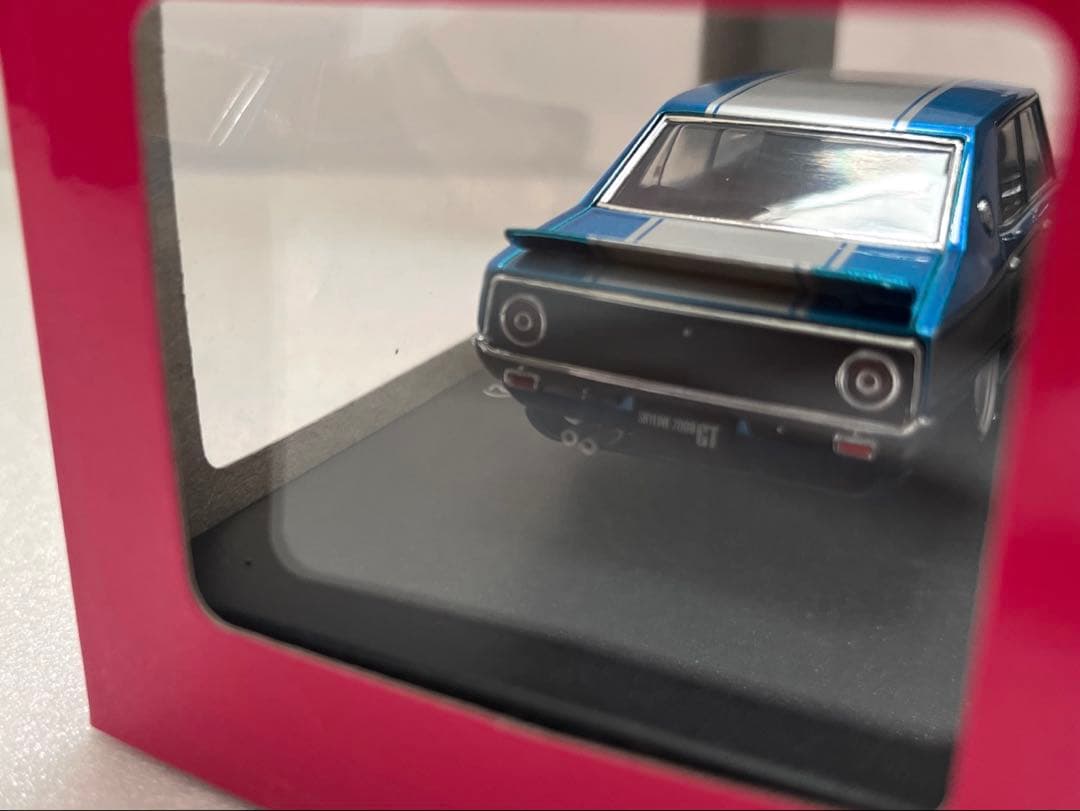 【希少品】日産 スカイライン ヨンメリ　2000GTカスタム1/43 アオシマ