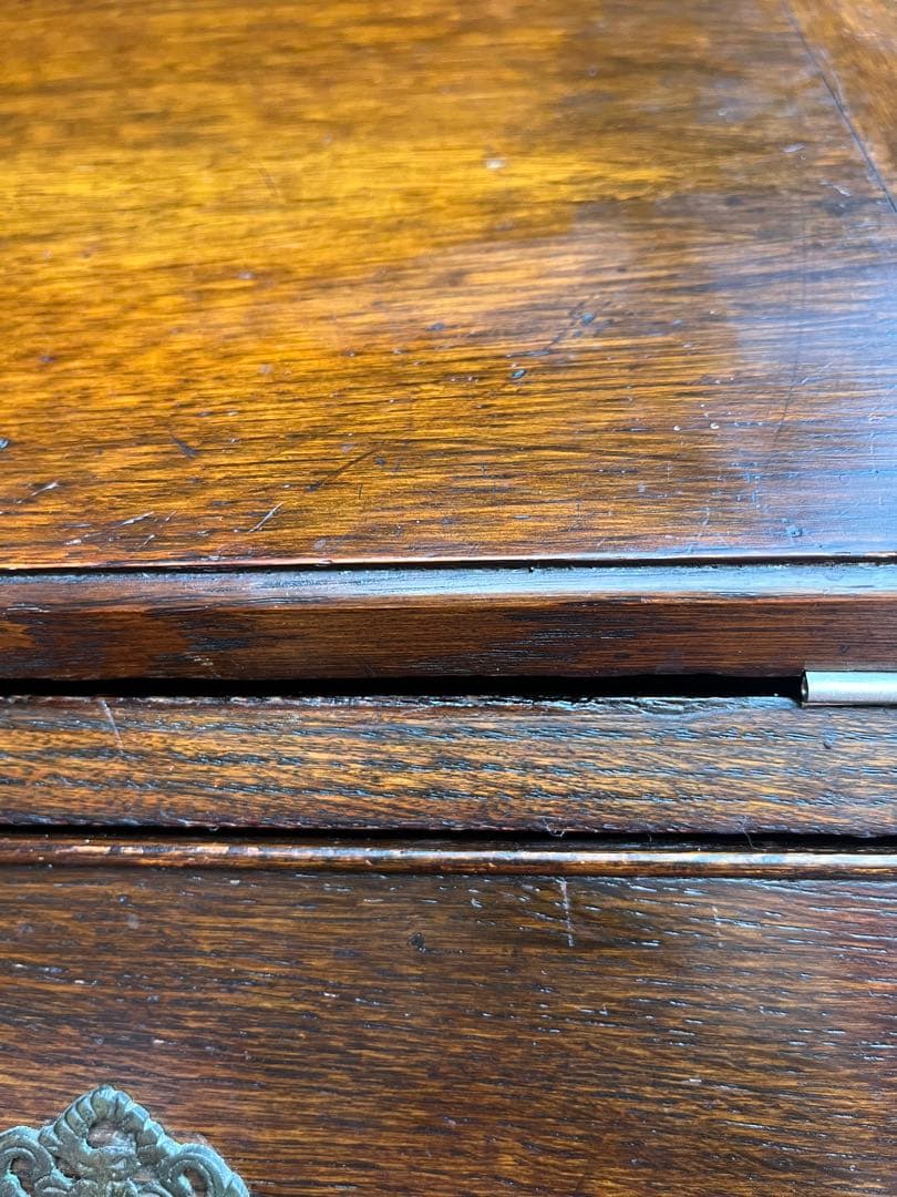 なべちゃん❣️英国 アンティーク家具 ライティングビューロー オーク 1