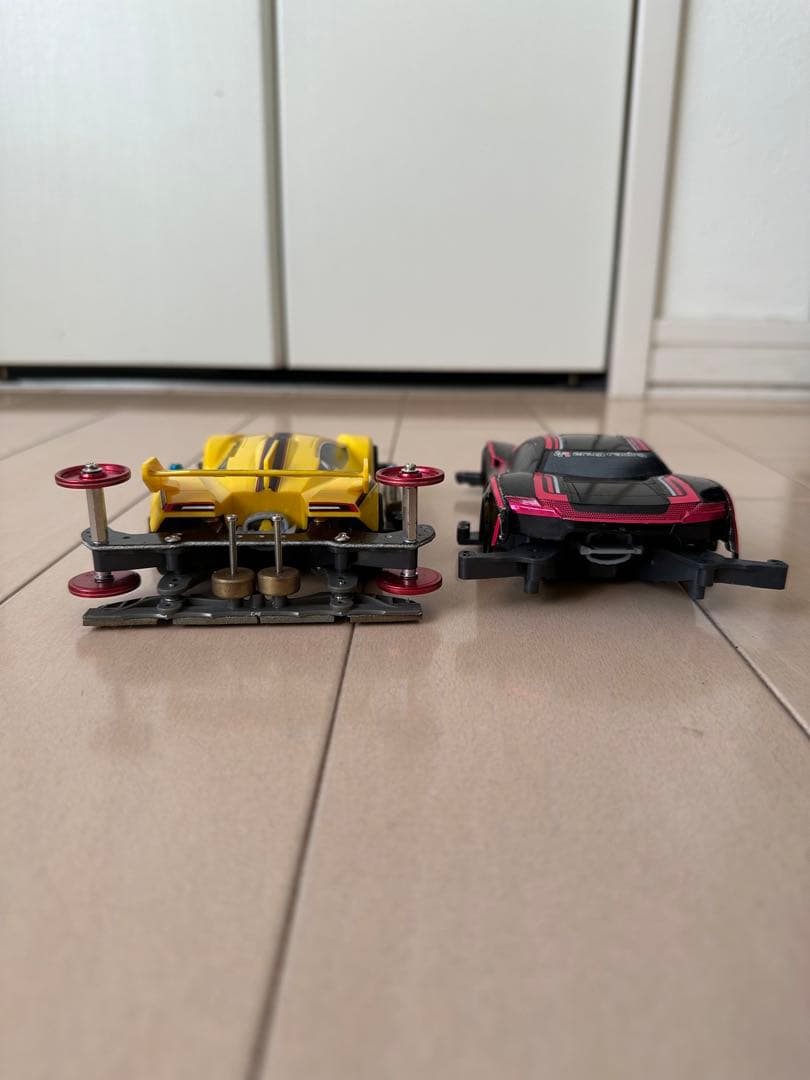 ミニ四駆 Festa Jaune, Raikiri & パーツセット 車検ゲージ