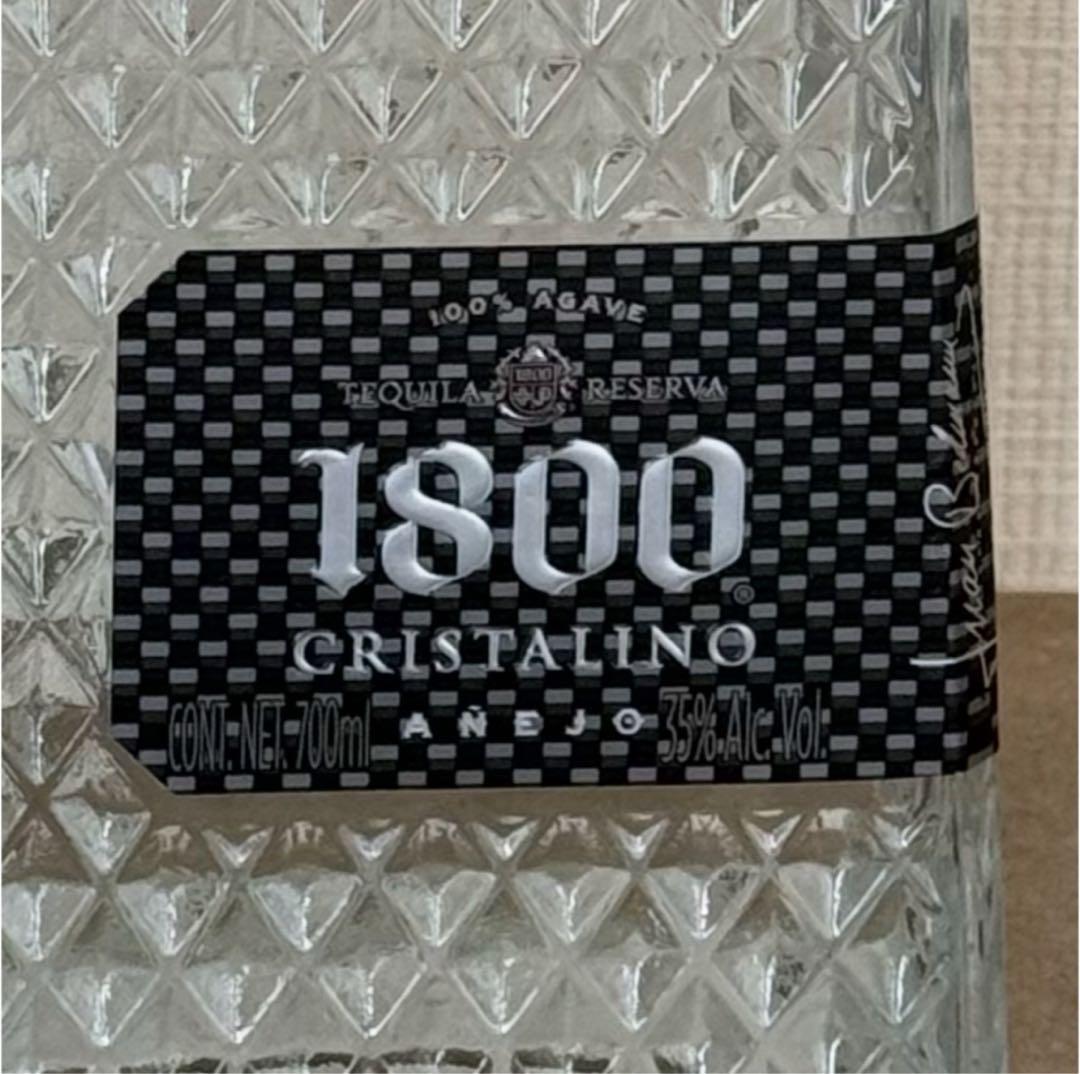 【新品未開封】テキーラクエルボ ANEJO1800クリスタリーノ35度700ml