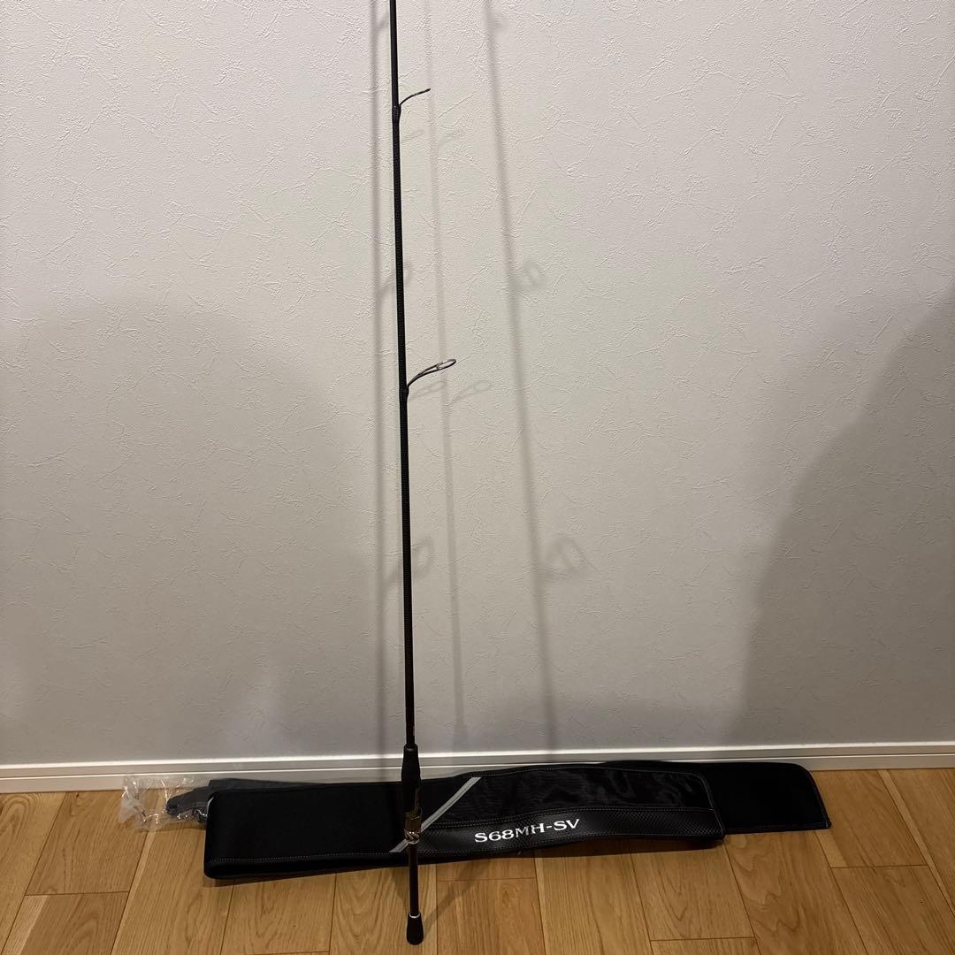 スティーズ　リアルコントロール　S68MH-SV バスロッド ロッドケース付き