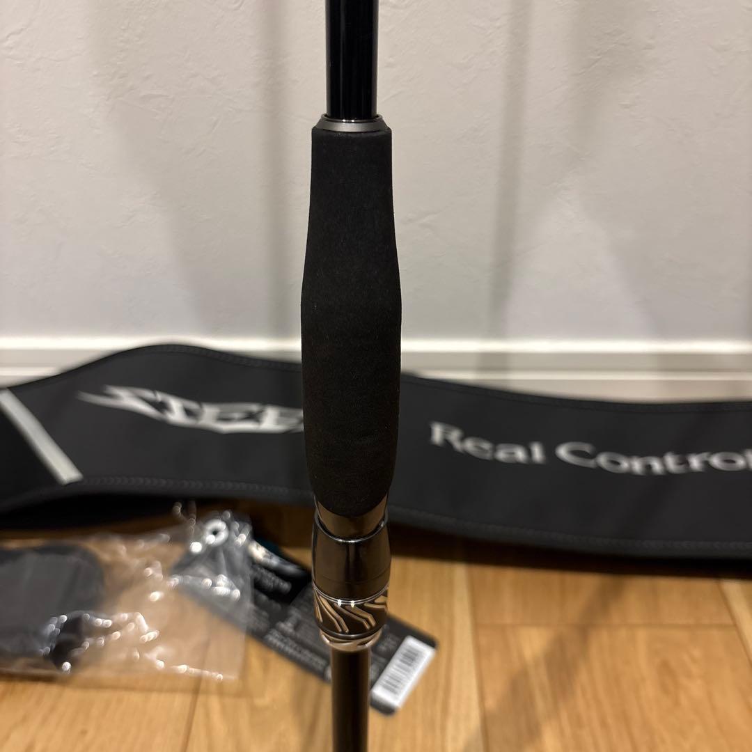 スティーズ　リアルコントロール　S68MH-SV バスロッド ロッドケース付き