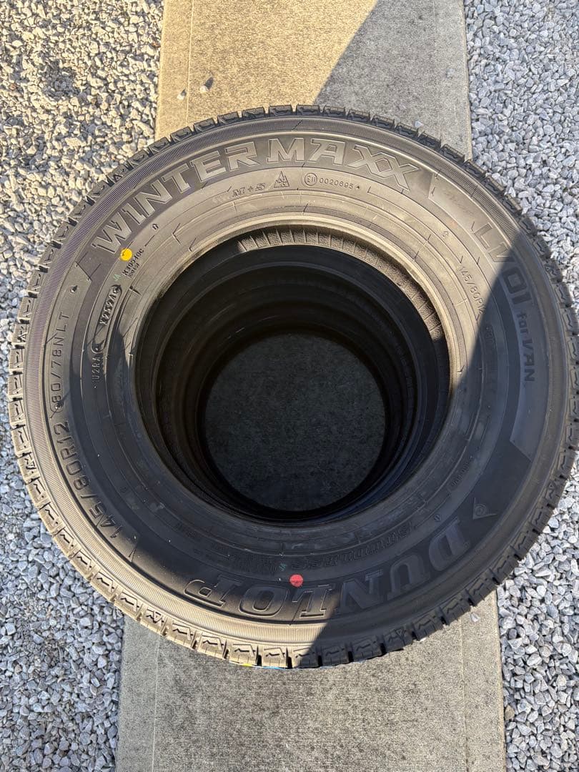 DUNLOP WINTER MAXX 145/80 R 12 4本セット