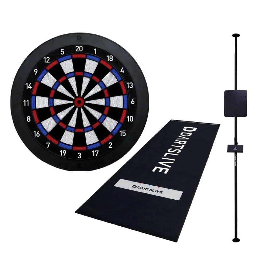 DARTSLIVE  & ポールスタンド & スローマット 3点セット