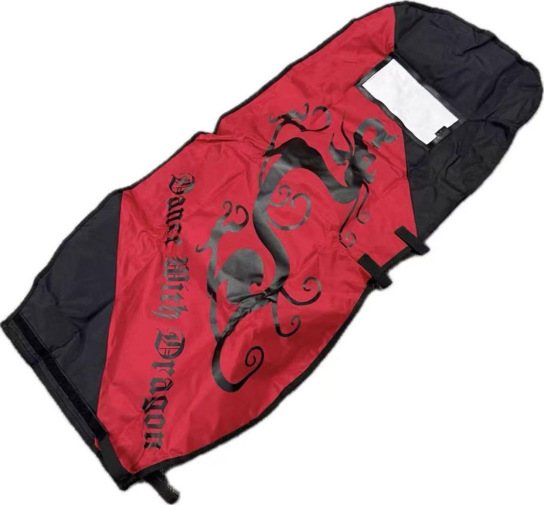 Dance With Dragon ゴルフキャディバッグ カバー赤