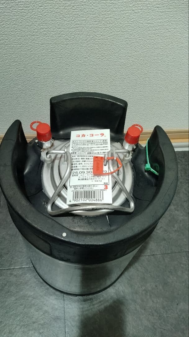 コカ・コーラ製ディスペンサー用 業務用コカ・コーラ3Gタンク