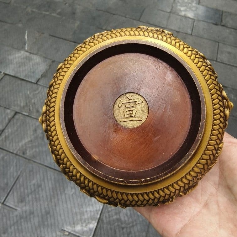 獅頭炉 五福臨門香炉 装飾品 工芸品 美術品 置物