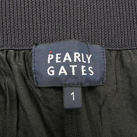 【美品】パーリーゲイツ ニット メッシュスカート サイズ1 [M5874]