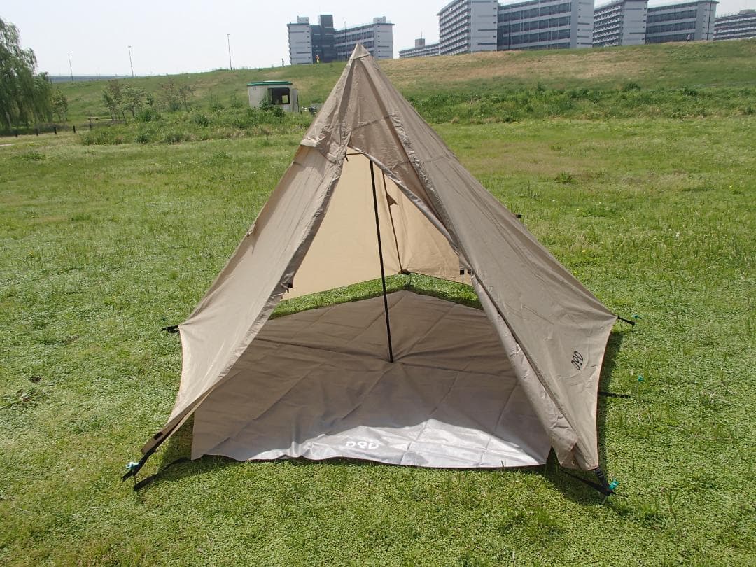 DOD ライダーズワンポールテント 2ルーム 1人用