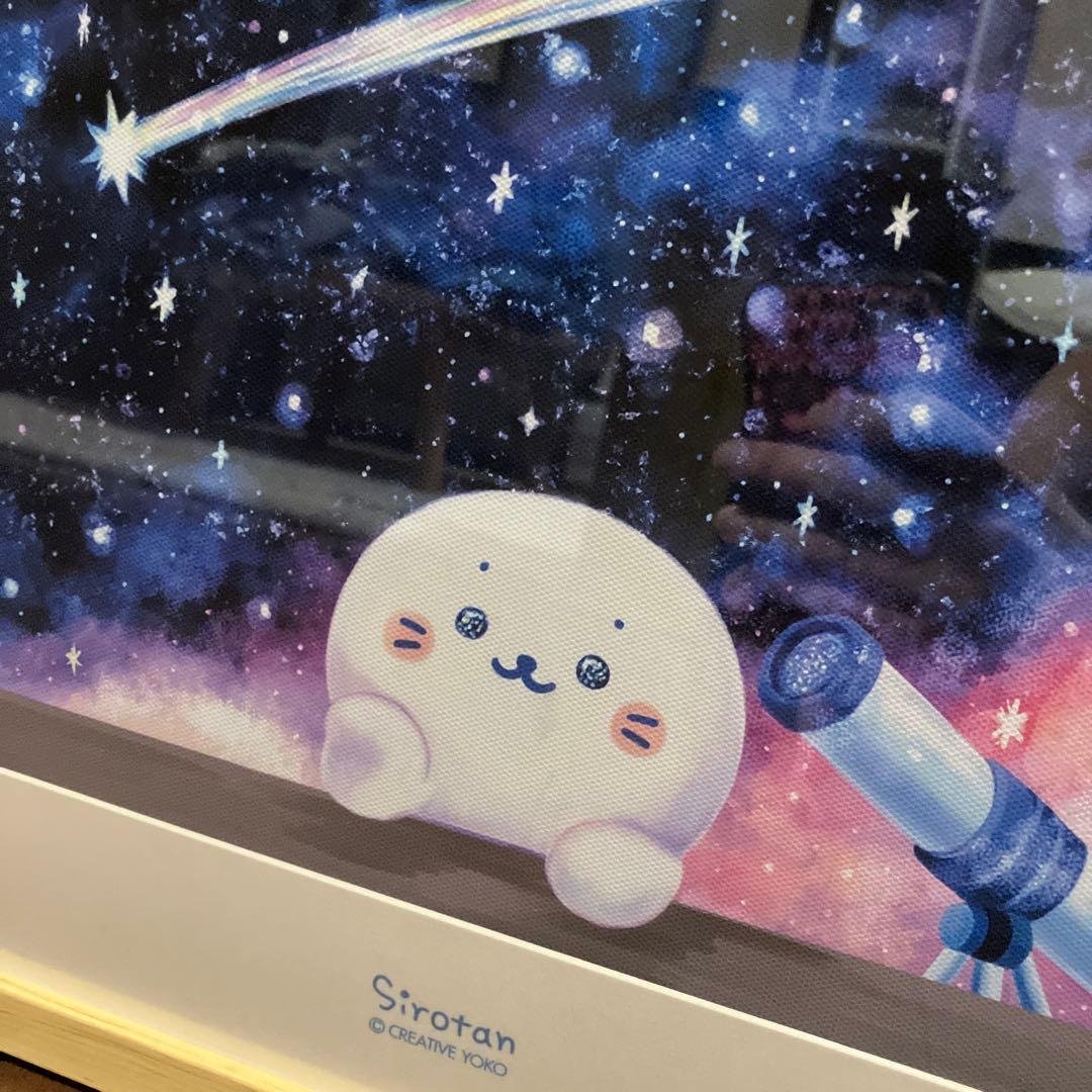 しろたん　キャンバスアート　レア　希少品