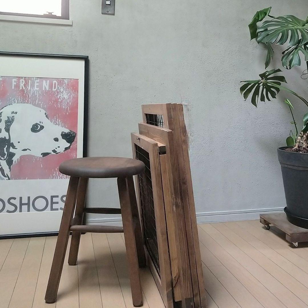 ◎アラジンストーブ用ブルーフレーム◎アイアン&ウッドストーブガード◎