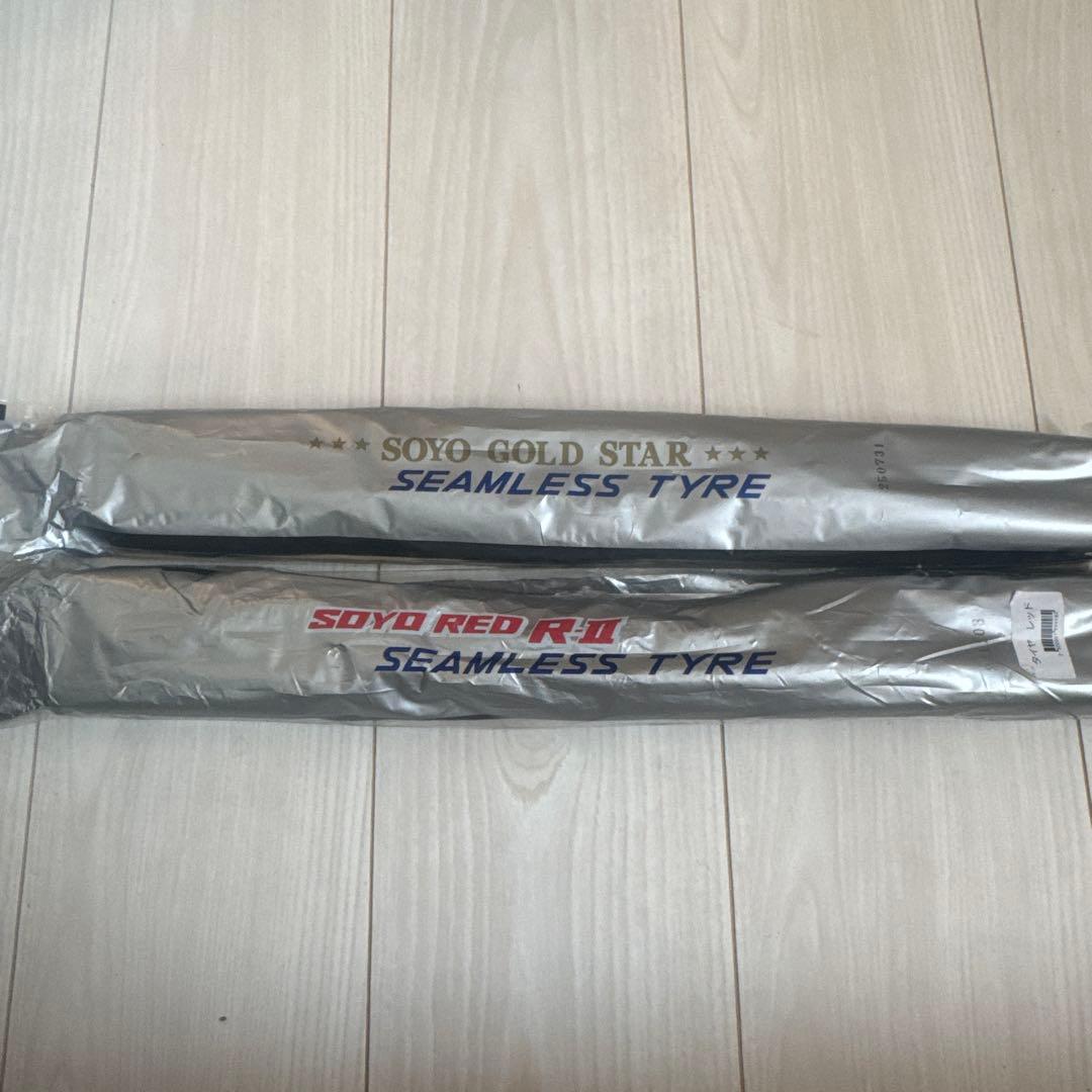 SOYO-GOLD STAR & SOYO RED R II シームレスタイヤ