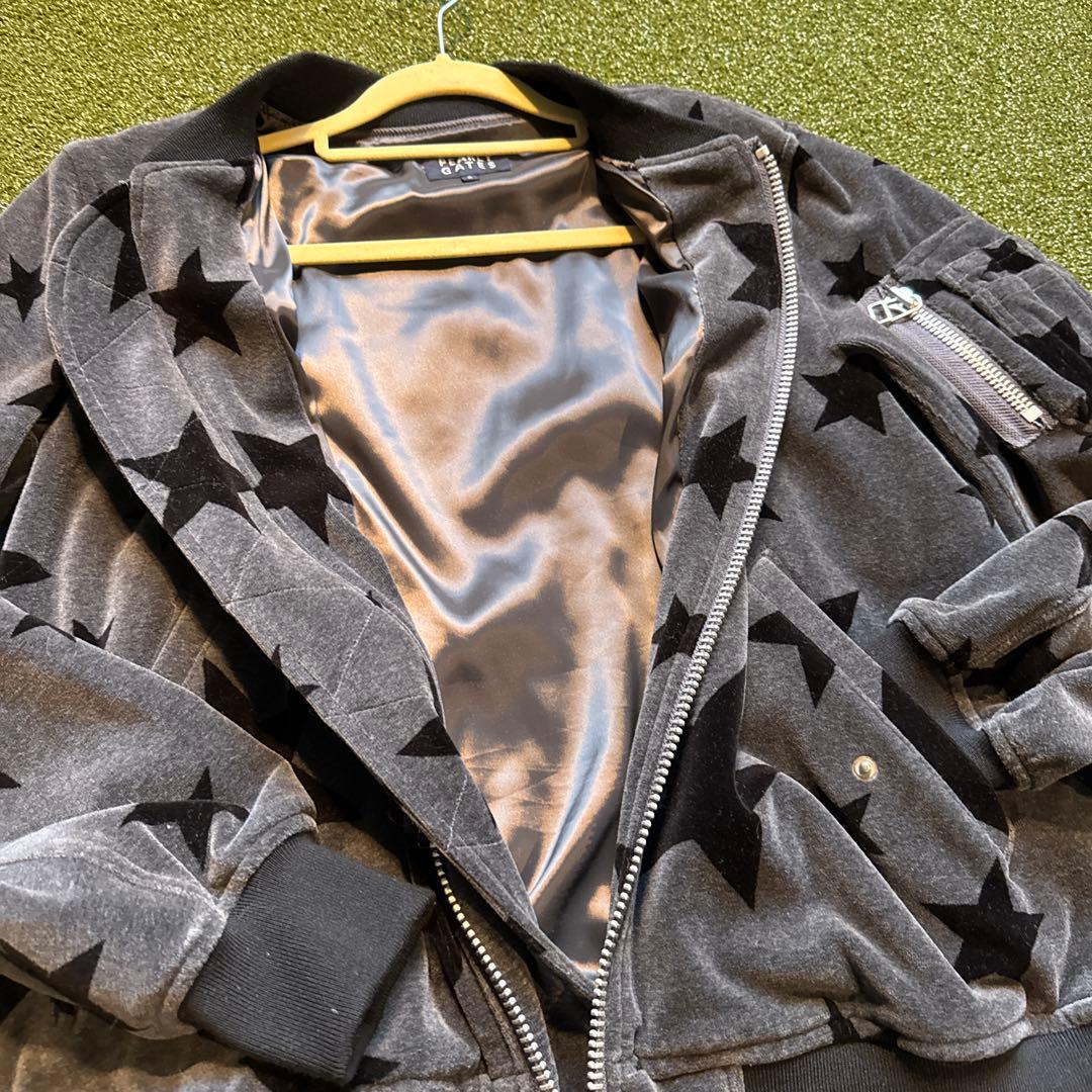 未使用★PEARLY GATES 星柄ジャケット(0)