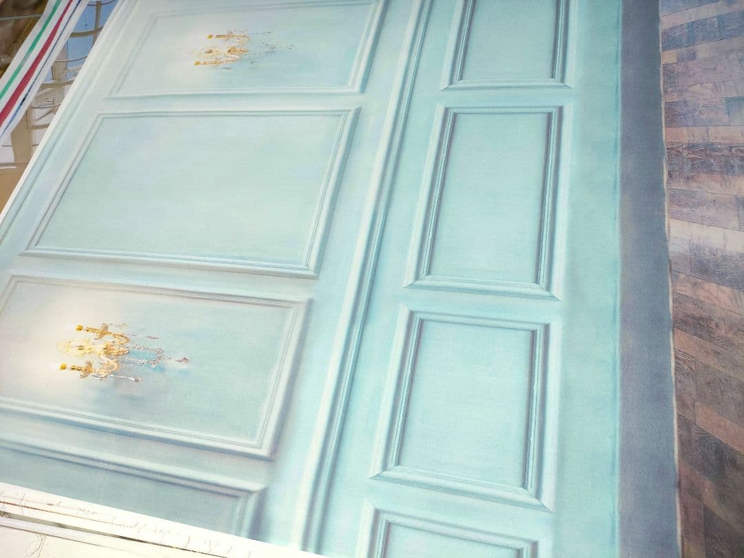 背景布　【　屋内G　】　サンプル　ニューボーンフォトなどに♪