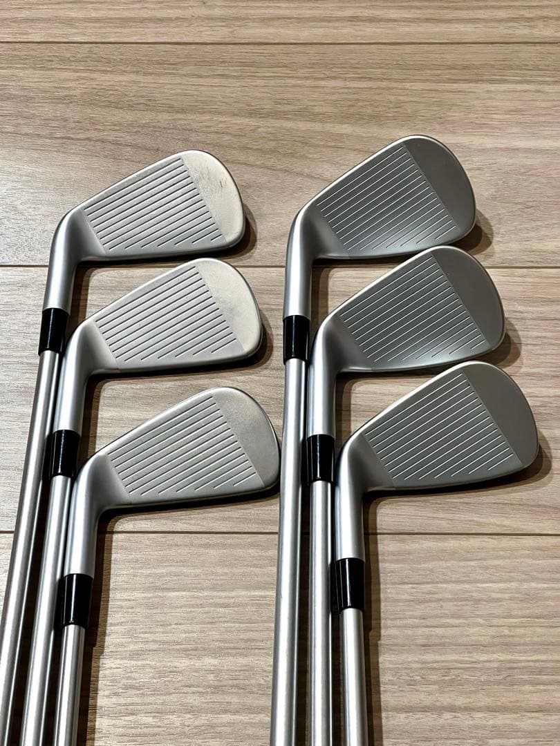 美品）テーラーメイドP790：2021アイアン(5~Pw) KBS Cテーパー