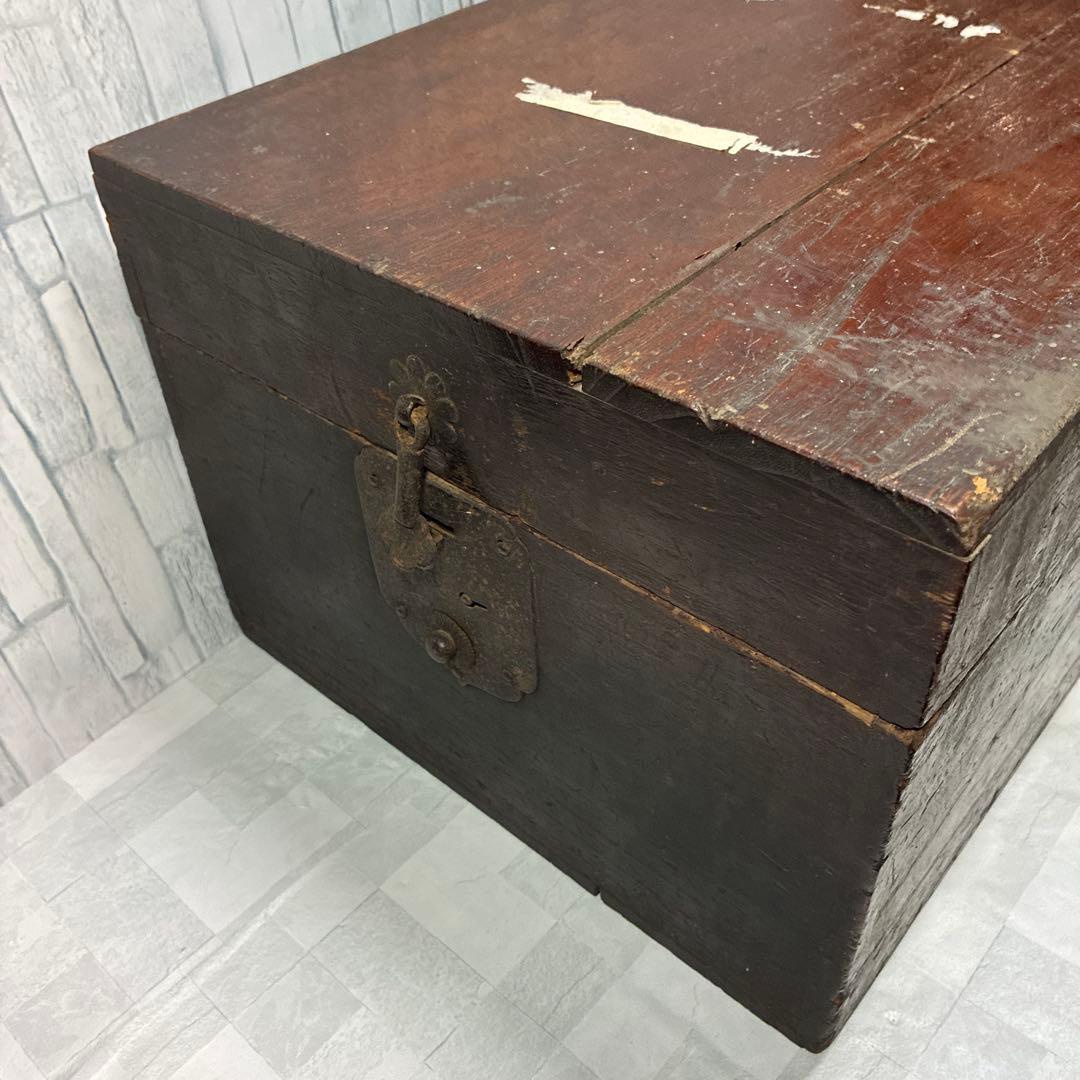 古道具 小物入れ 引出し 骨董 明治 当時物 時代物 木製 レトロ 鍵なし