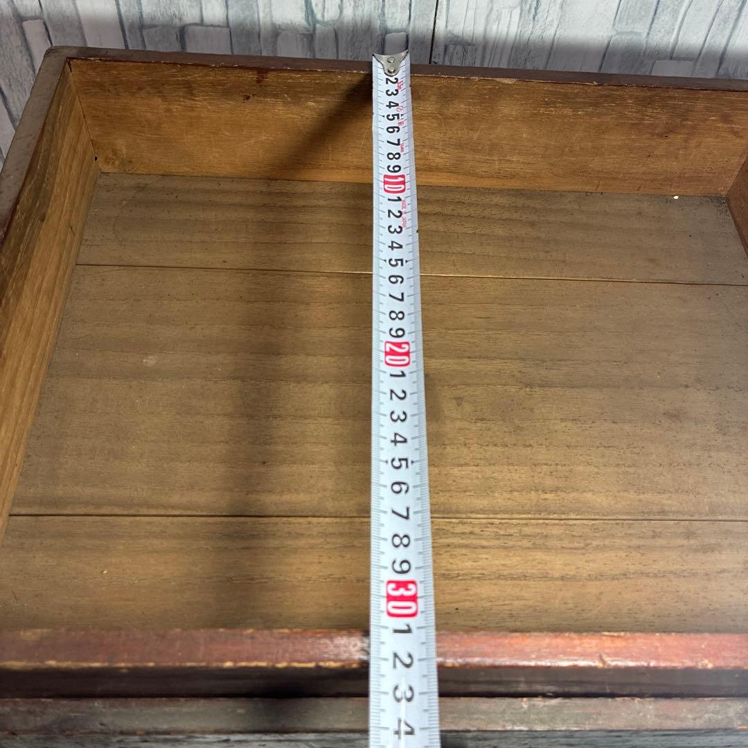 古道具 小物入れ 引出し 骨董 明治 当時物 時代物 木製 レトロ 鍵なし