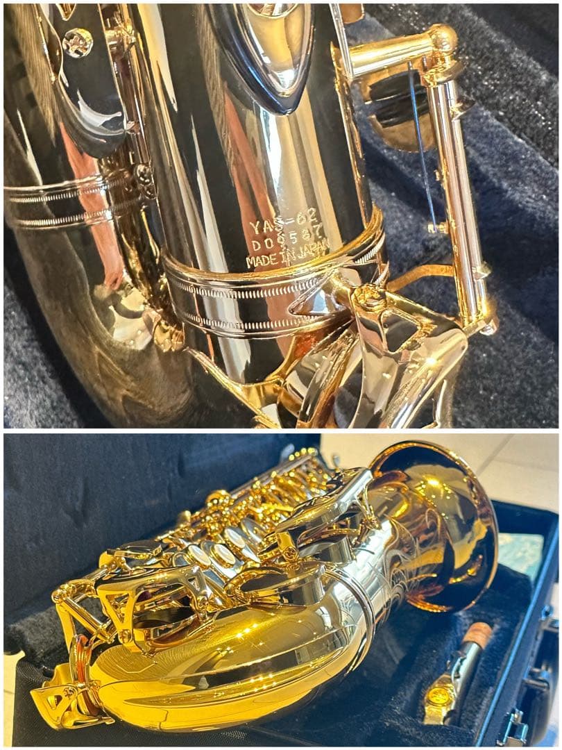 YAMAHAヤマハ　アルトサックス　YAS-62 G1ネック