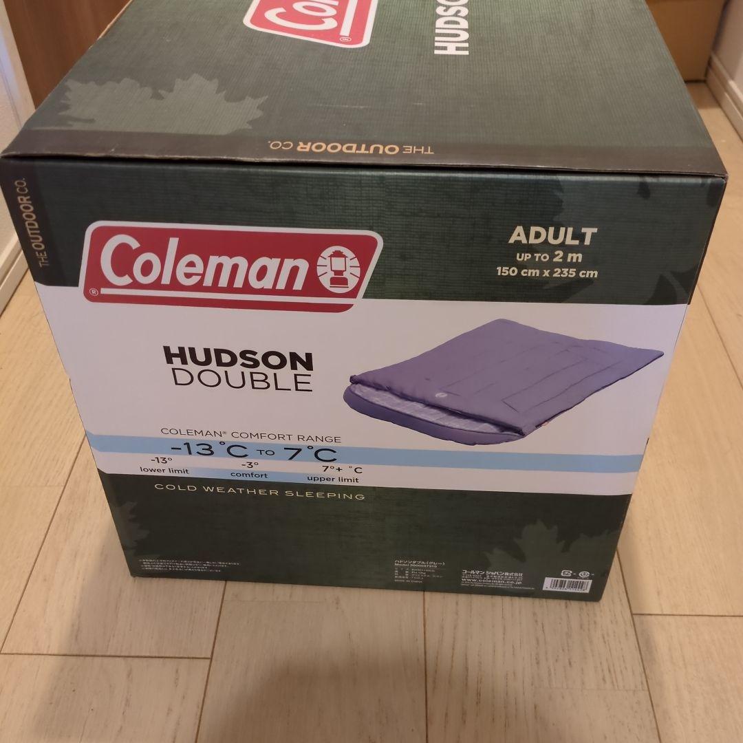 新品未開封 Coleman HUDSON DOUBLE 寝袋
