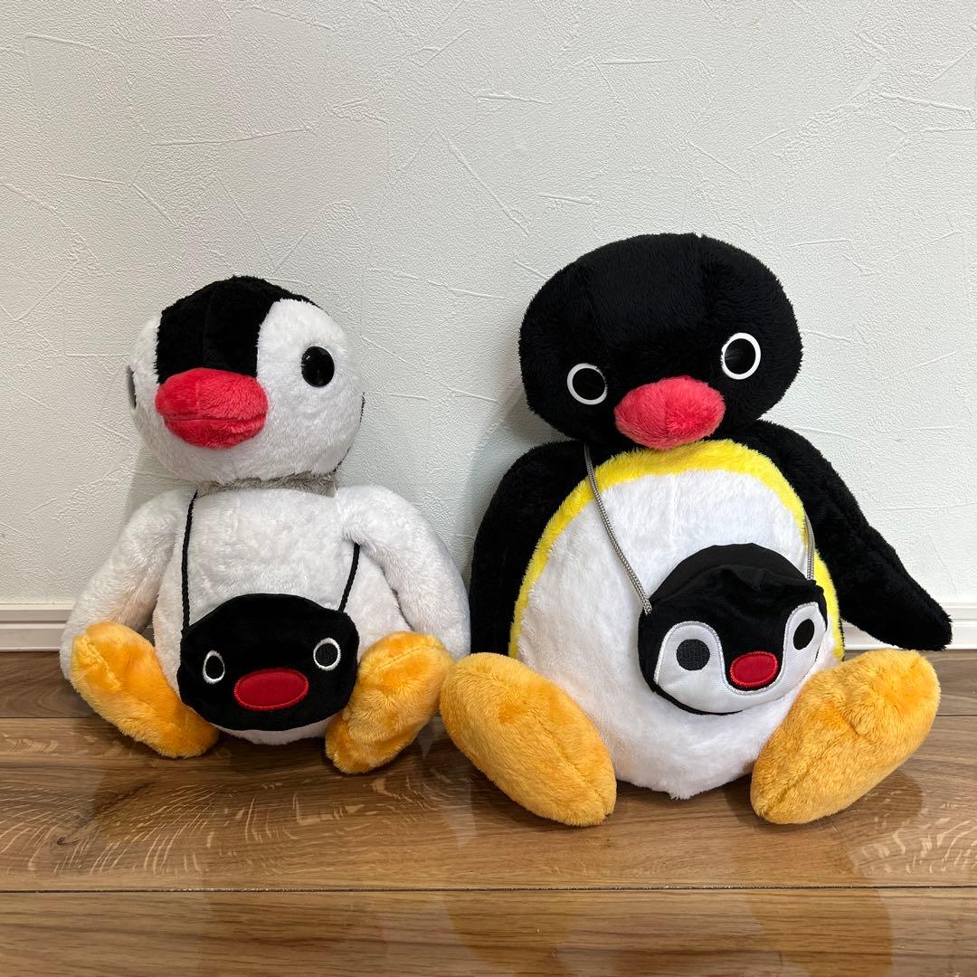 ピングー　ピンガ　ぬいぐるみ　ポシェット