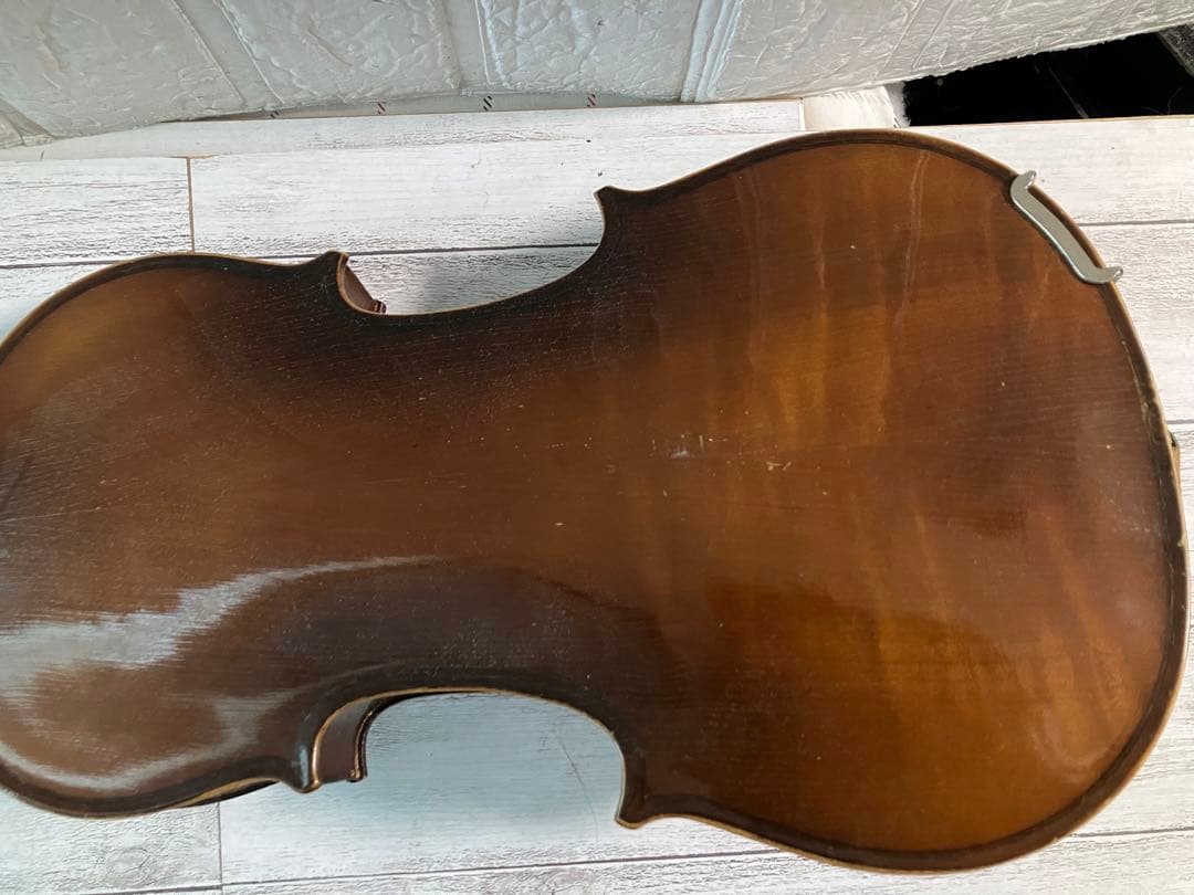 木製ブラウンバイオリン本体
