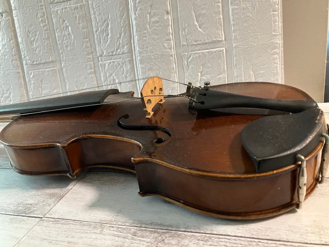 木製ブラウンバイオリン本体