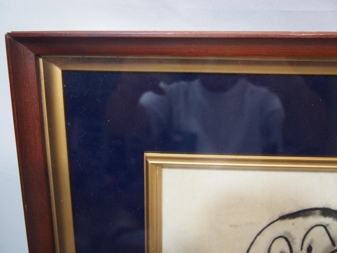 R*a様 【やなせたかし】色紙・絵画/模写？/手書き・アート アンパンマン 額縁