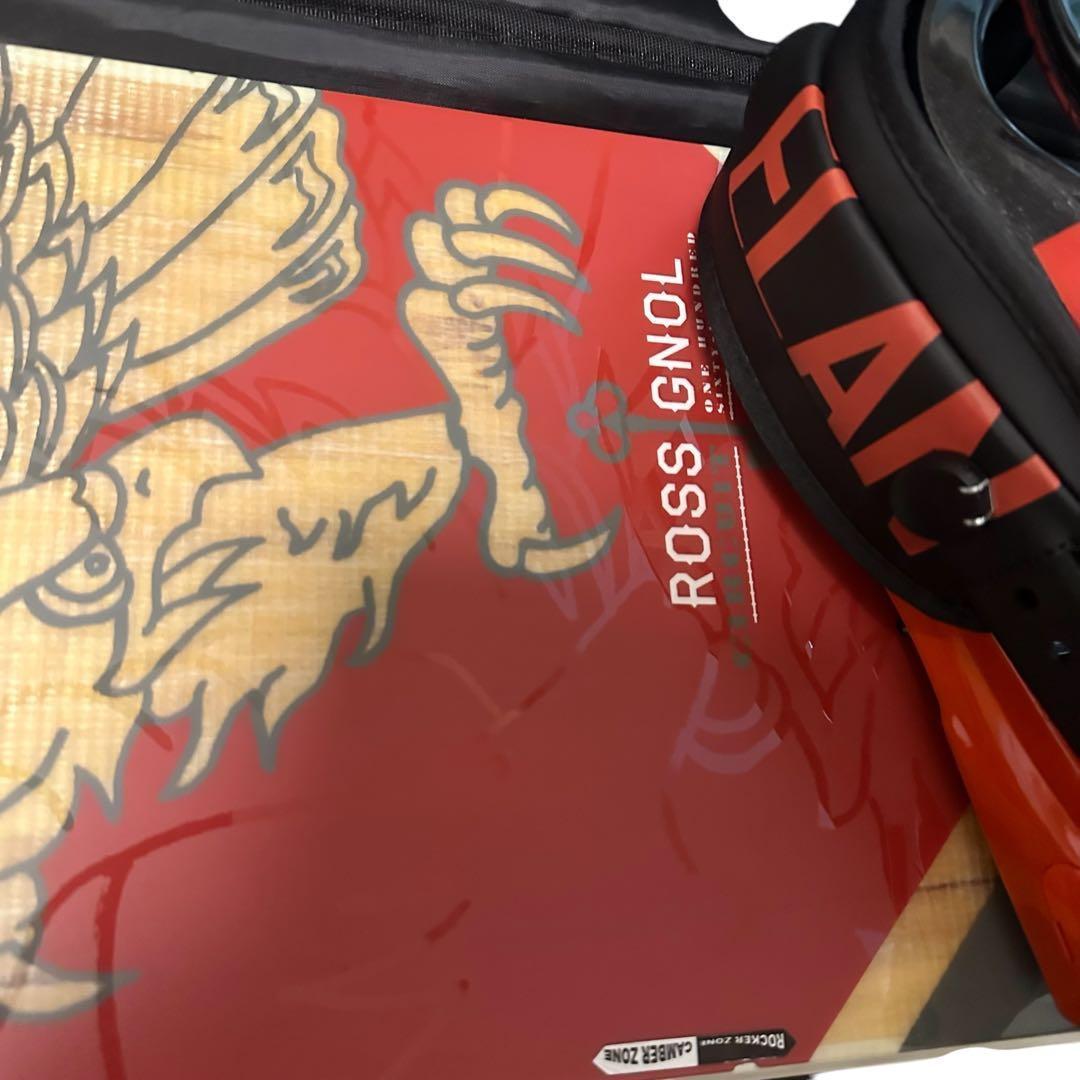 美品✨　ROSSIGNOL スノーボード　板　ケースセット　165㎝　板