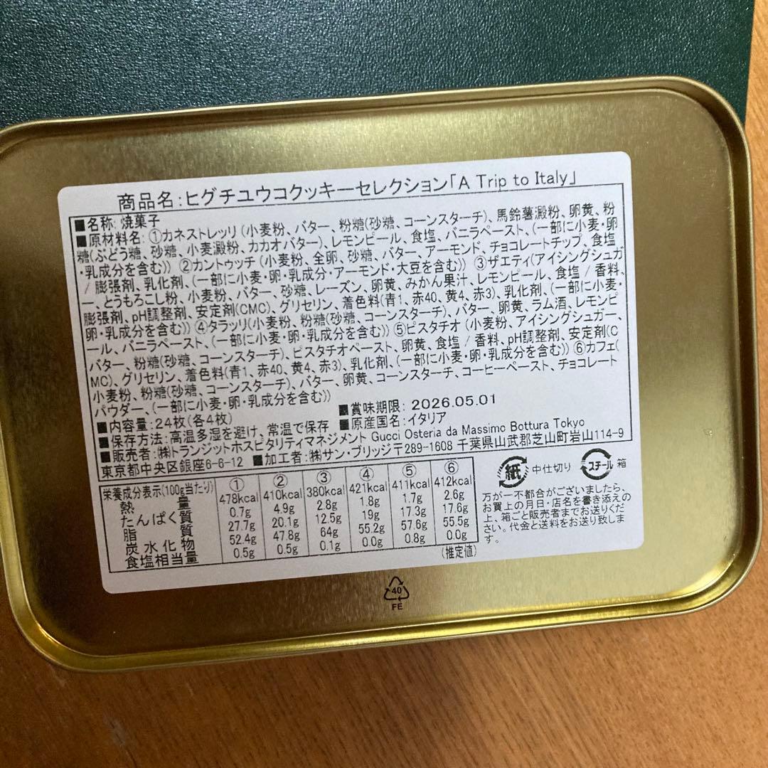 【最安値】ヒグチユウコ GUCCI OSTERIA TOKYO クッキー