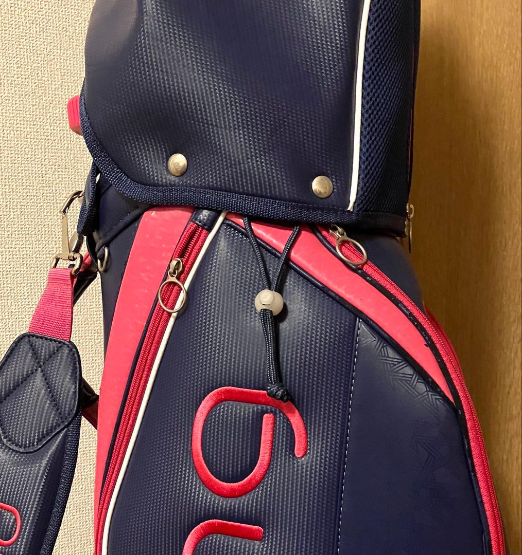 ⭐️ 良品 PING ピン ゴルフ キャディバッグ ピンク ネイビー