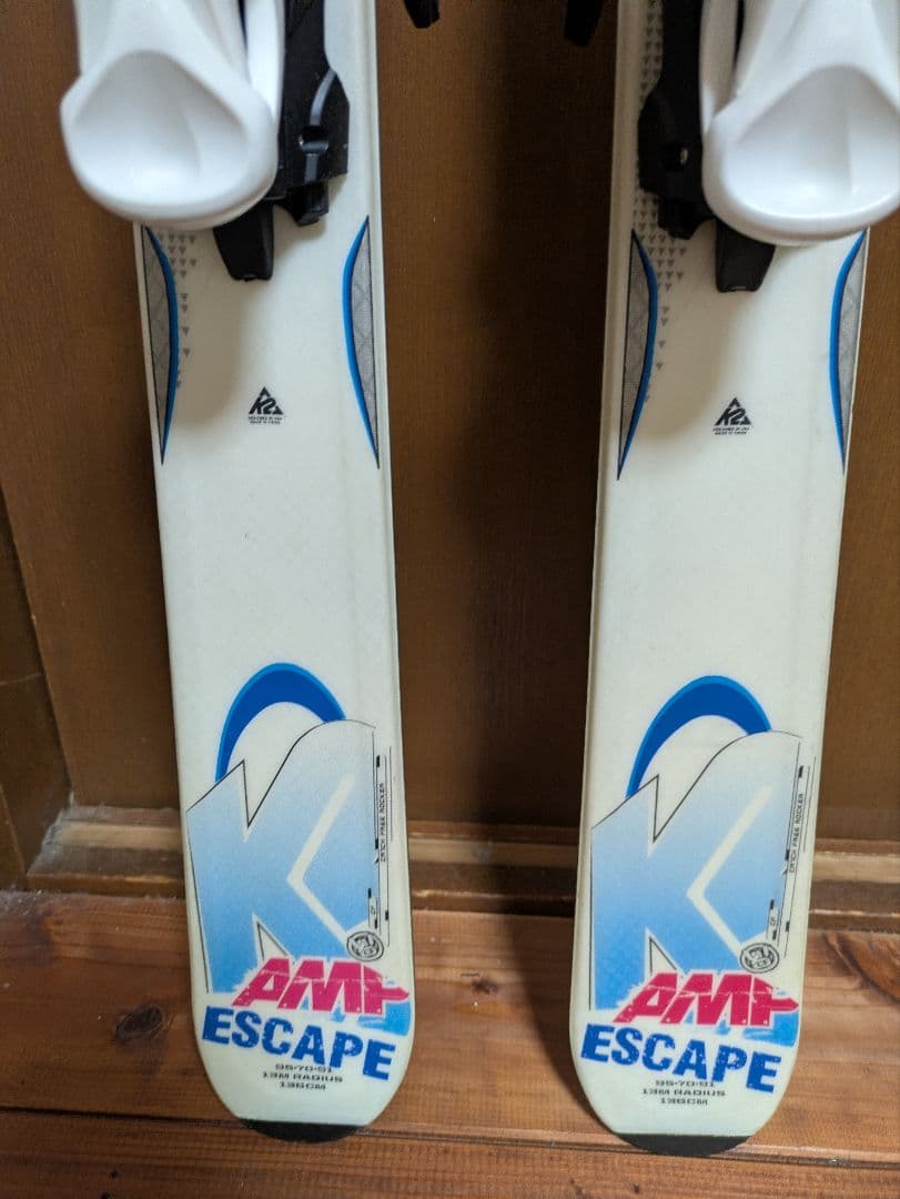 K2 Escape スキー 調整ビンディング付き136cm