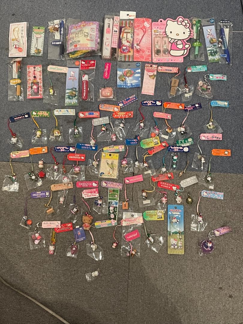 合*3様 ハローキティ 根付　ぬいぐるみボールペン等まとめセット　サンリオ　ご当