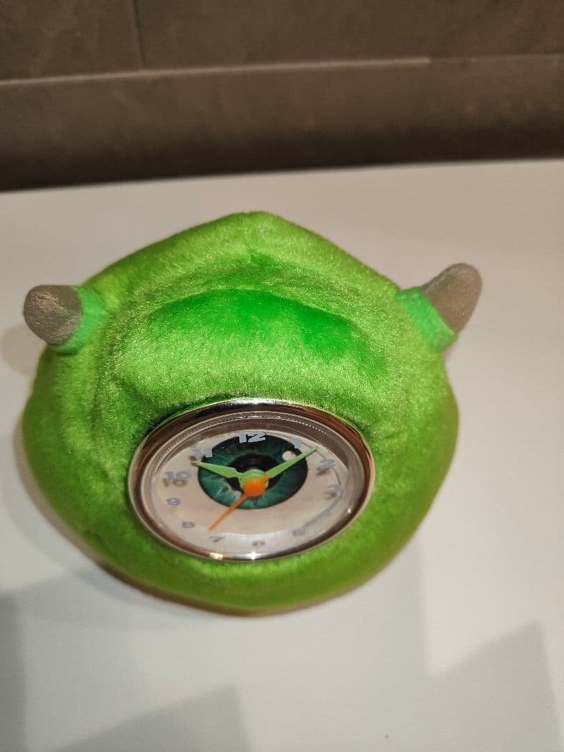 【レア】マイクワゾウスキー ぬいぐるみ時計 約15cm