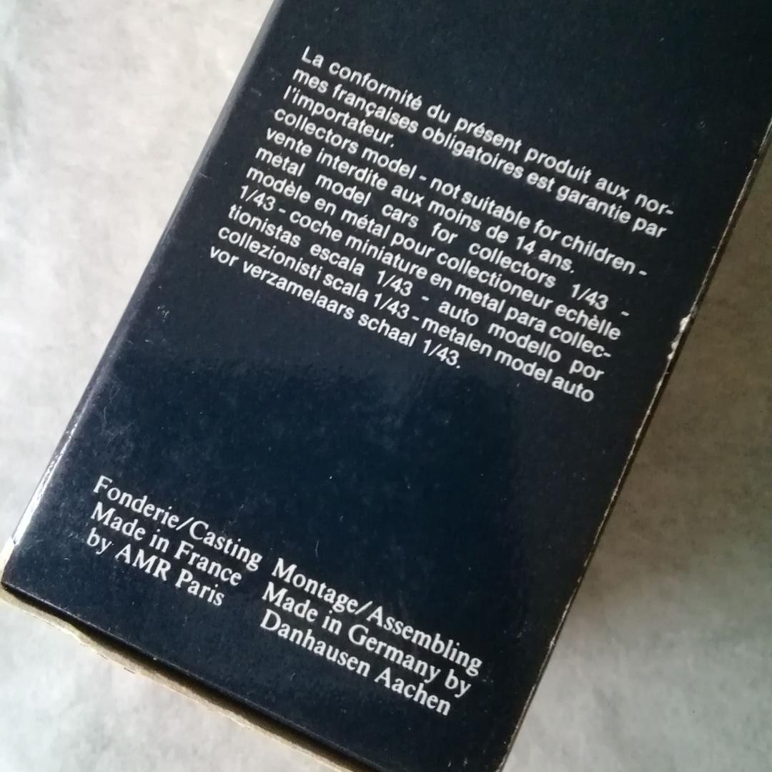 希少　AMR　Danhausen　CENTURY®　1/43　メルセデスベンツ
