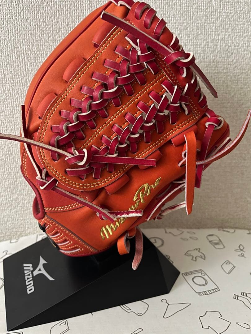 ミズノプロ　オーダー　軟式グローブ 内野手用　耕作刻印