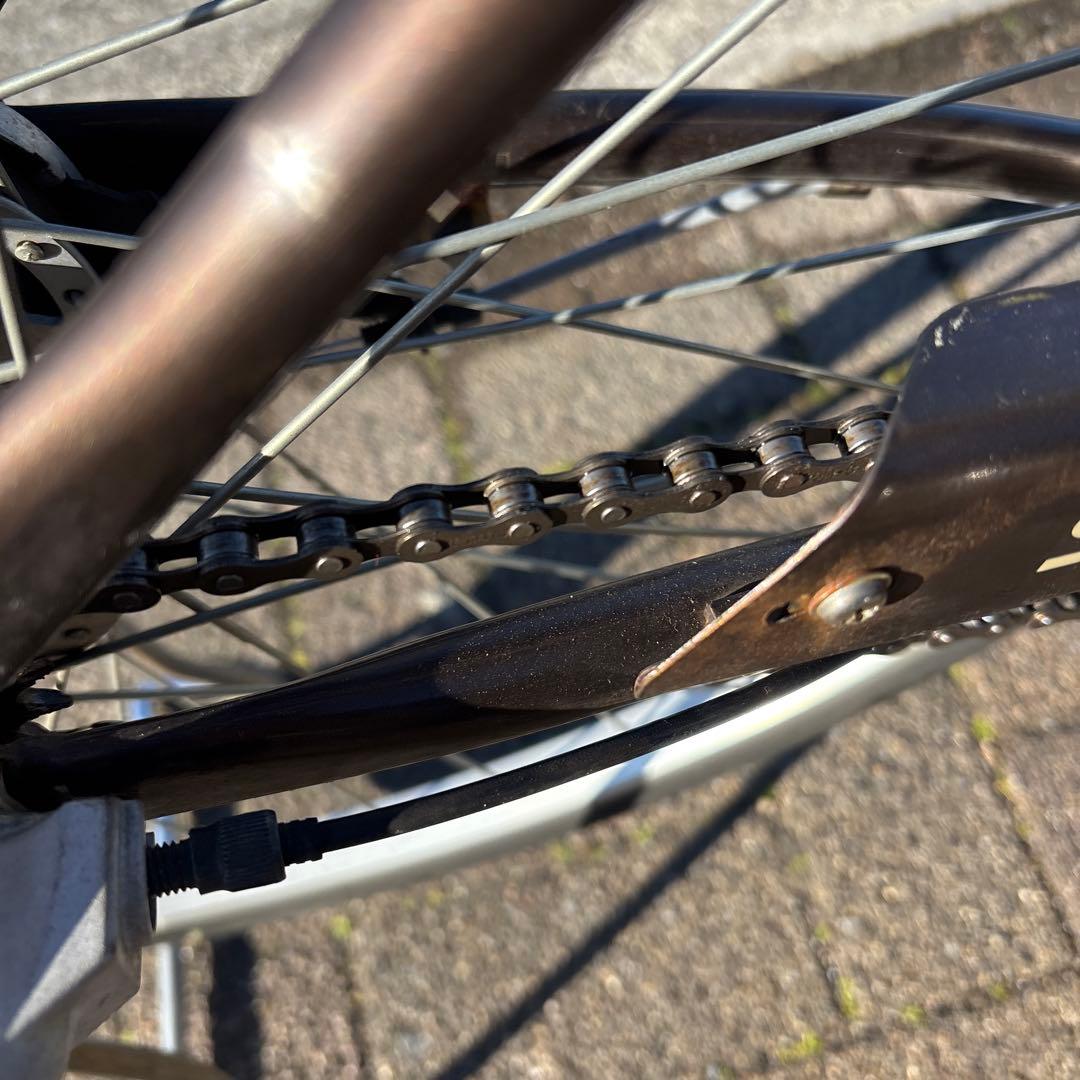 【直接の引き渡し】SUISUI 電動アシスト自転車 ブラウン