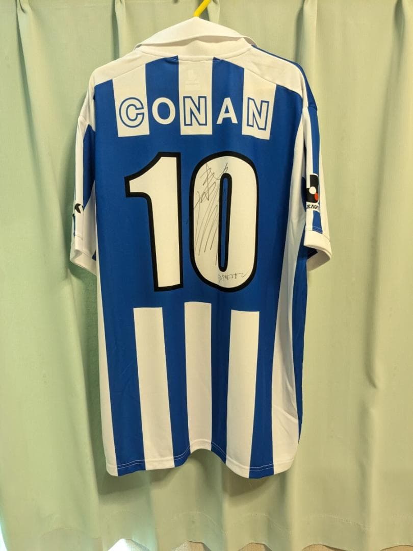 名探偵コナン　高山みなみ　サイン入り　ユニフォーム サッカー シャツ　声優