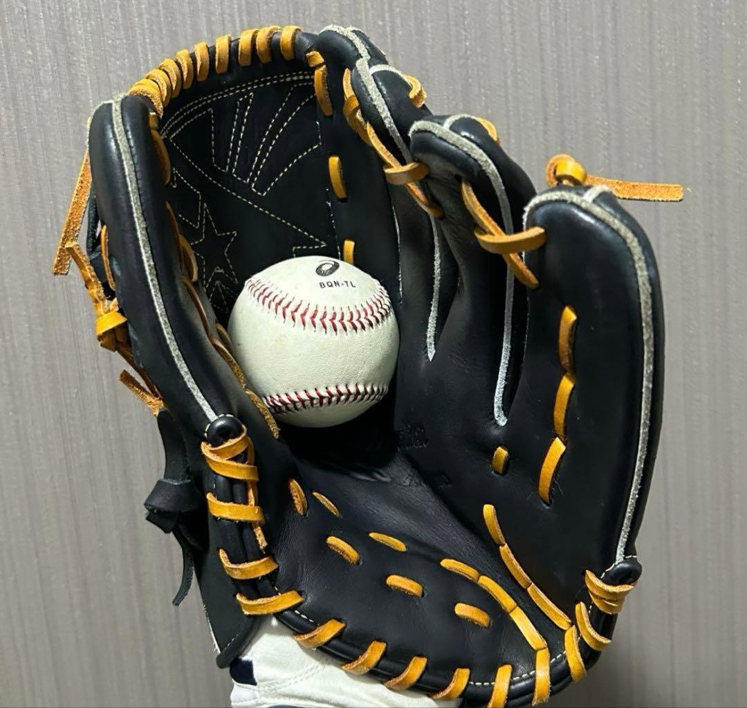 ミズノ軟式　投手用ピッチャー　菅野選手モデル