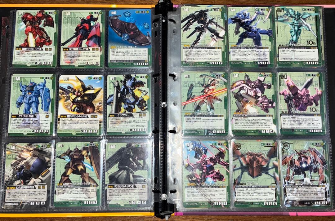 ガンダムウォー　引退品　緑、緑ダブルオーセット　売り