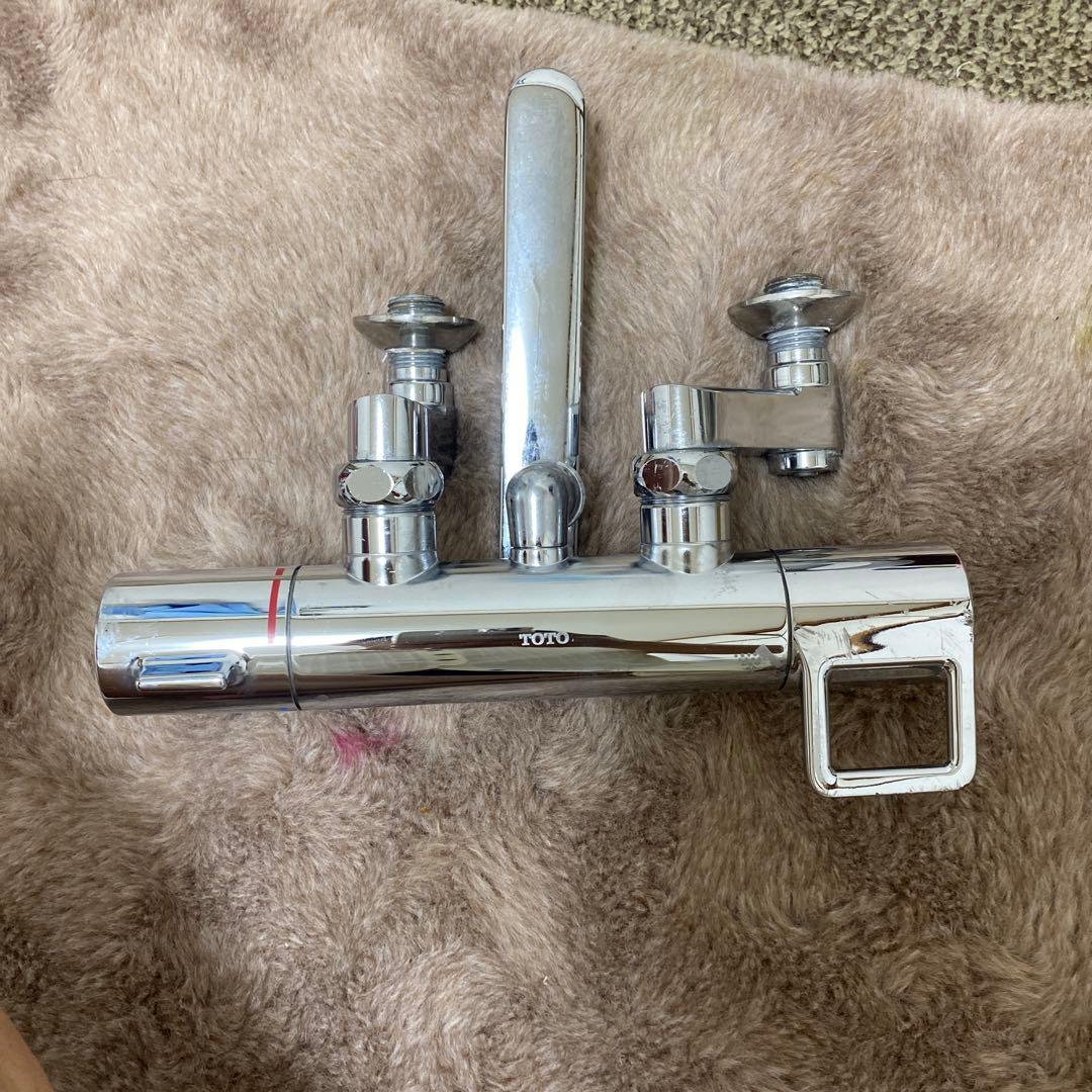 TOTO シャワー混合栓 クロムメッキ