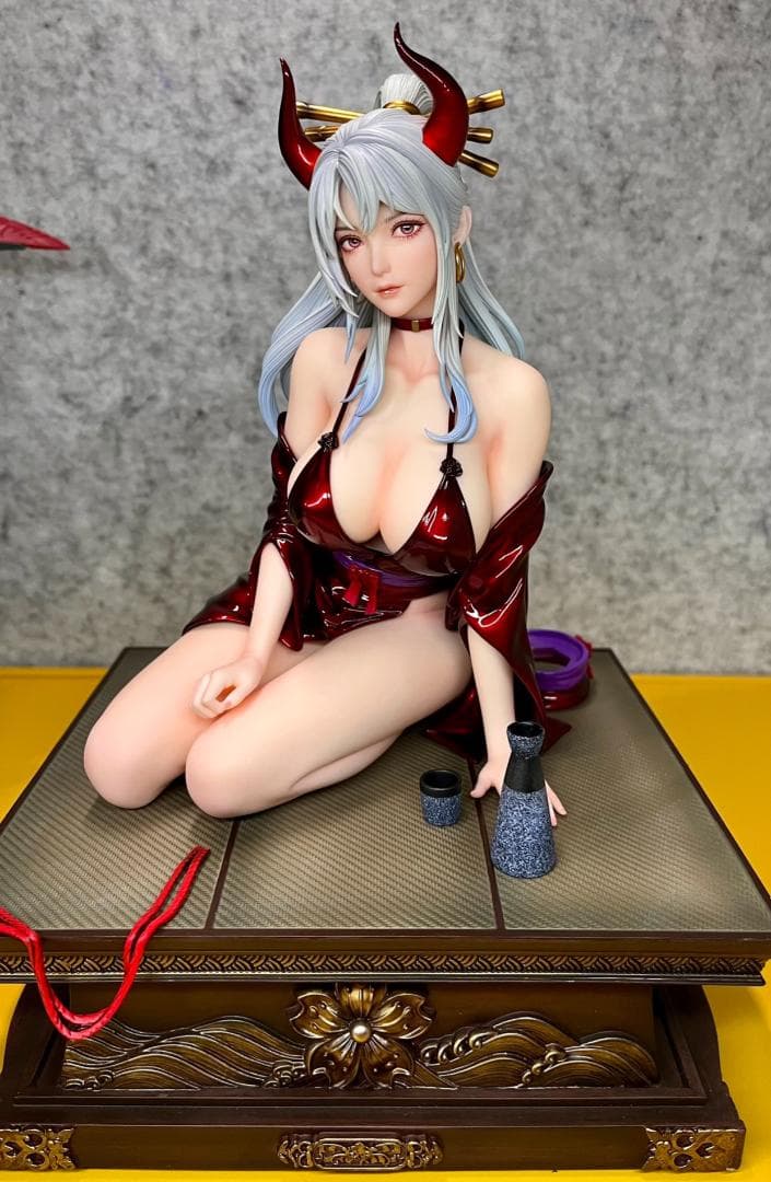 ONE PIECE ヤマト 樹脂 1/4 彫刻 フィギュア