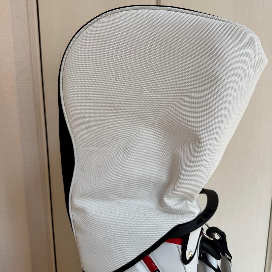   キャディバッグ ホワイト 9.5型