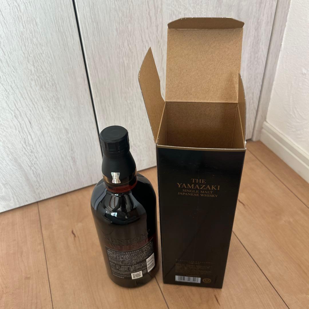 【正規品】山崎 18年 シングルモルトウイスキー　箱付き　ホログラムシール付き