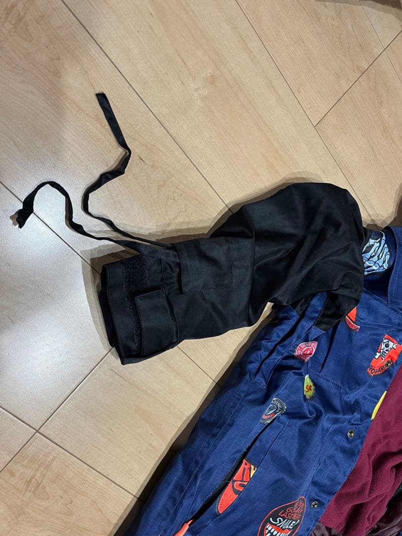 SCREAM 子供用スノーボードウェア ネイビー/グレー