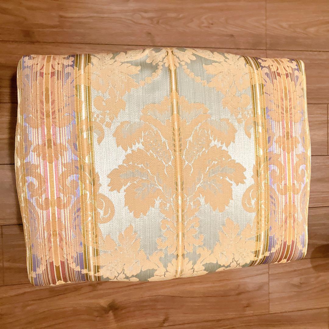 ヨーロピアン調 猫脚スツール ヴィンテージ クラシック 彫刻 木製 鋲打ち 椅子