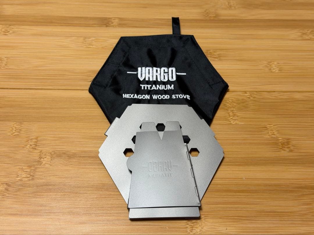 【新品未使用品】バーゴ VARGO チタニウム グリル&ストーブ３点