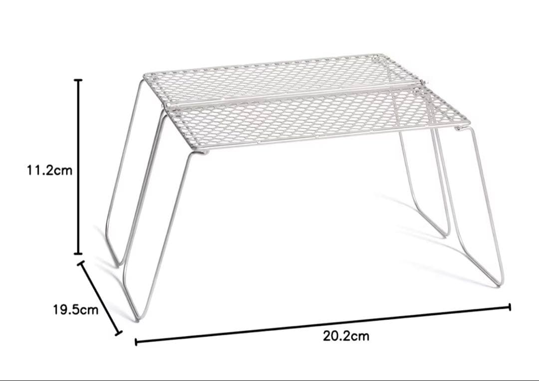 【新品未使用品】バーゴ VARGO チタニウム グリル&ストーブ３点