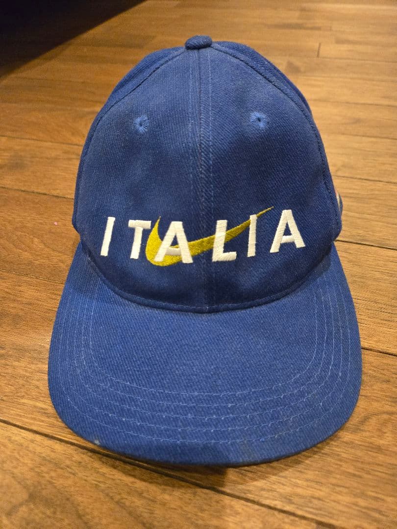 NIKE　イタリア代表　90年代　キャップ　激レア　帽子