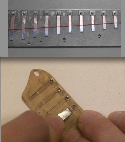 ハーモニカ　修理工具セット